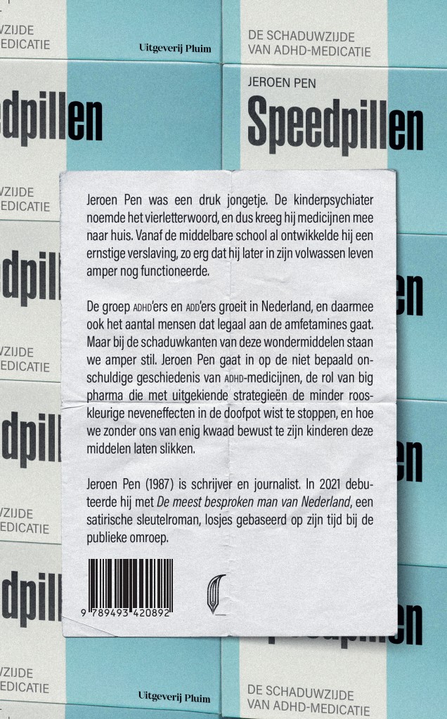 Achterkant van Speedpillen