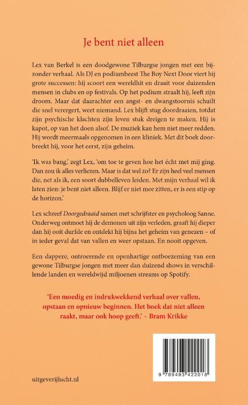 Achterkant van Doorgedraaid