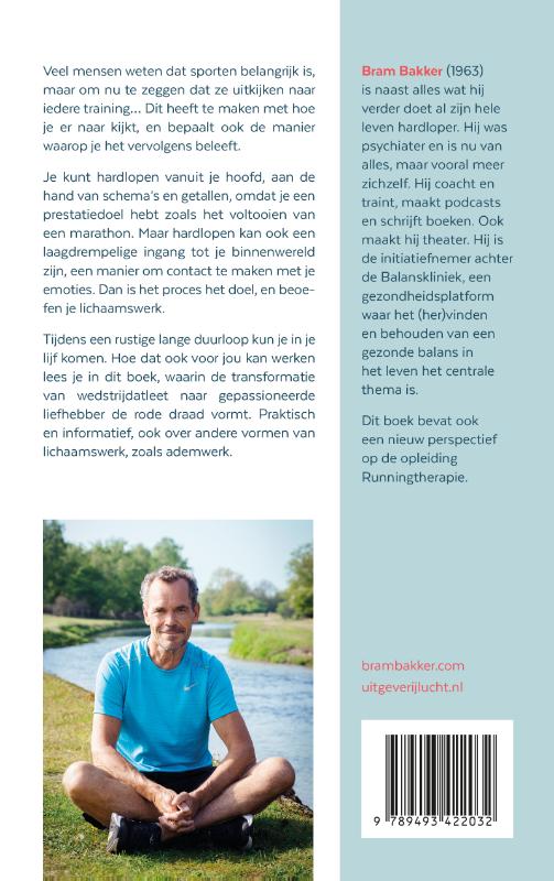 Achterkant van Hardlopen als lichaamswerk