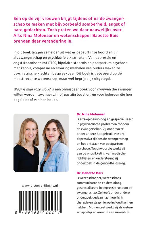 Achterkant van Waar is mijn roze wolk?
