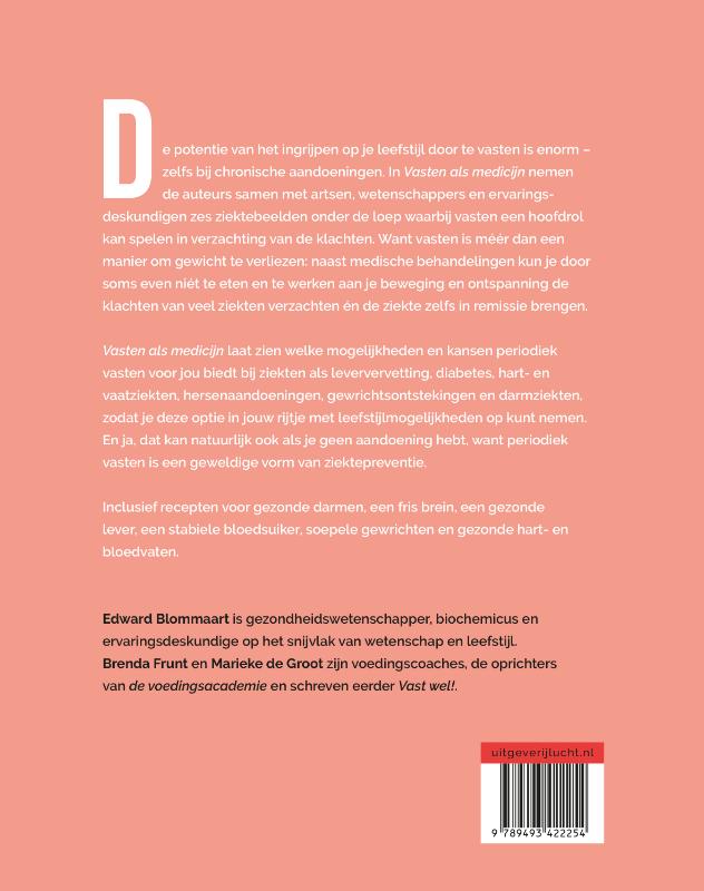 Achterkant van Vasten als medicijn