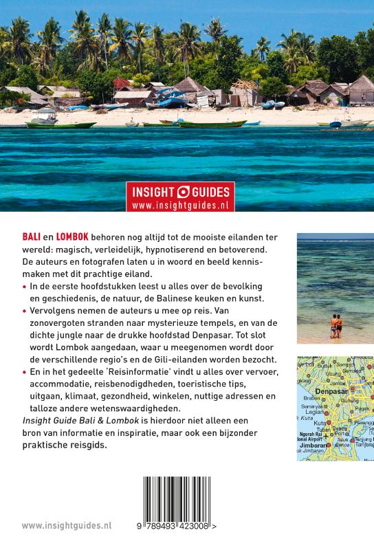 Achterkant van Bali & Lombok