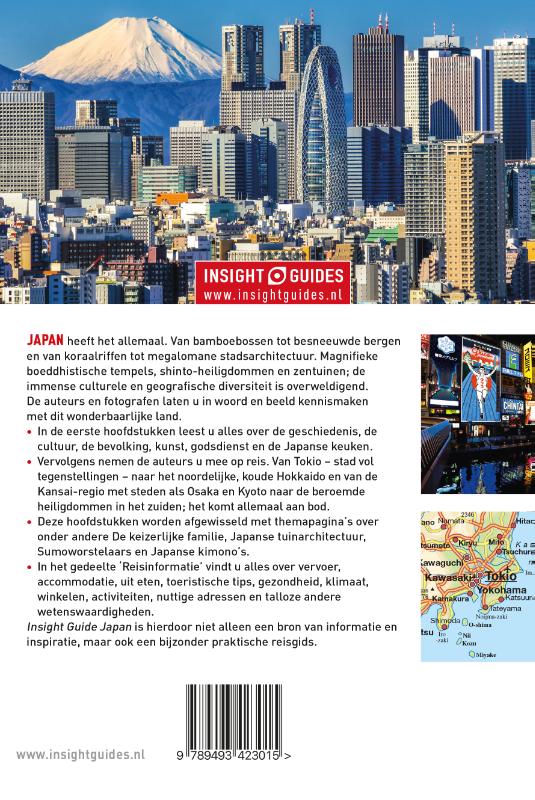 Achterkant van Japan