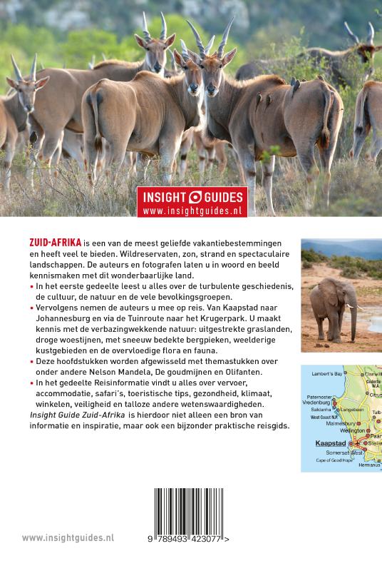 Achterkant van Zuid-Afrika