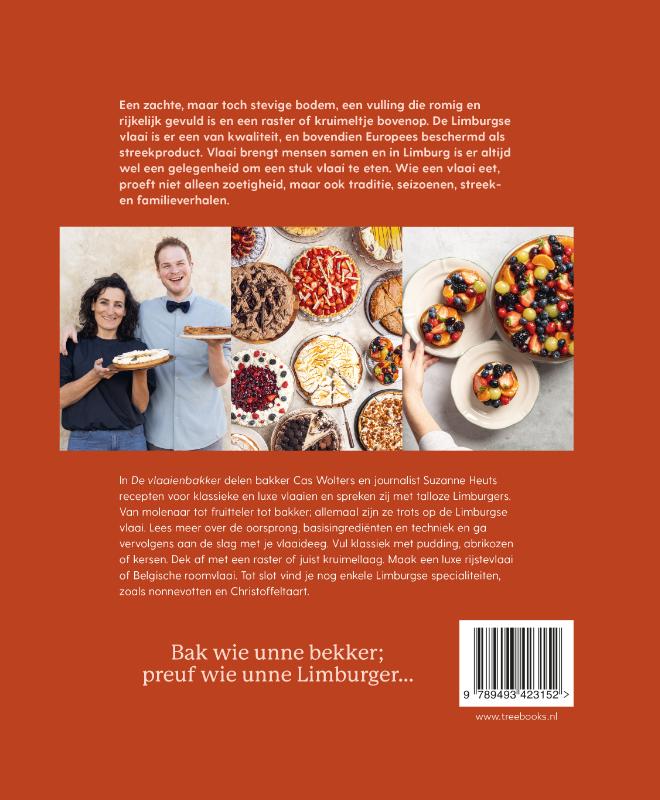 Achterkant van De vlaaienbakker