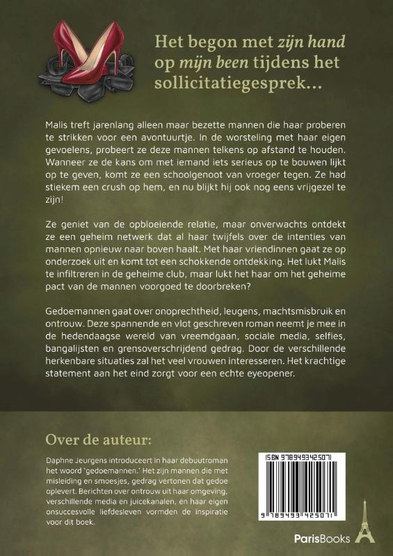 Achterkant van Gedoemannen