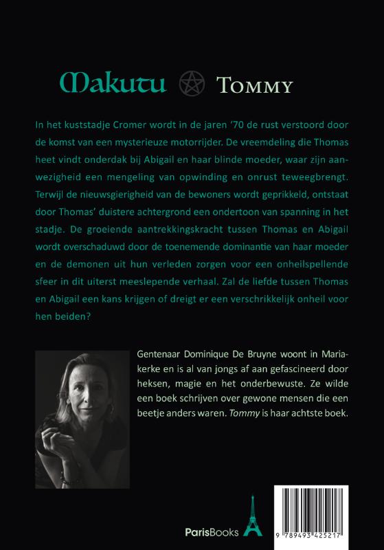 Achterkant van Makutu - Tommy