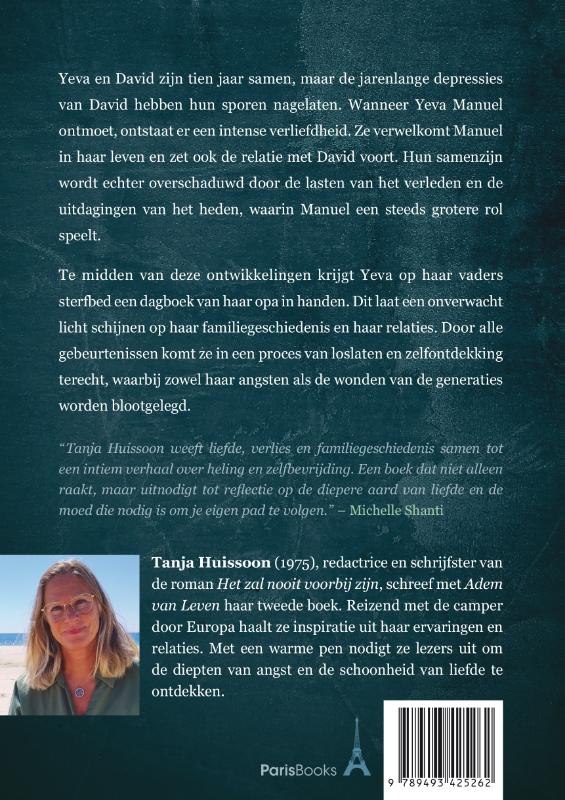 Achterkant van Adem van leven