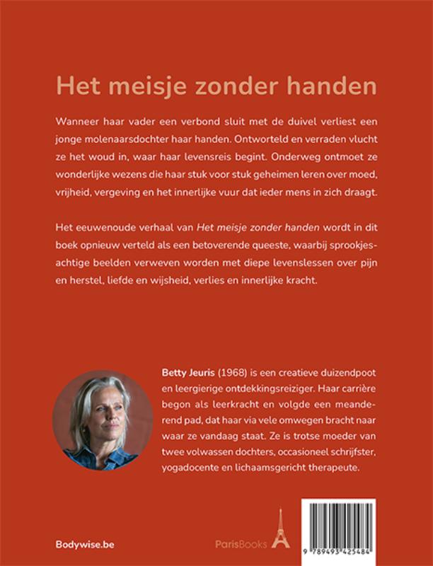 Achterkant van Het meisje zonder handen