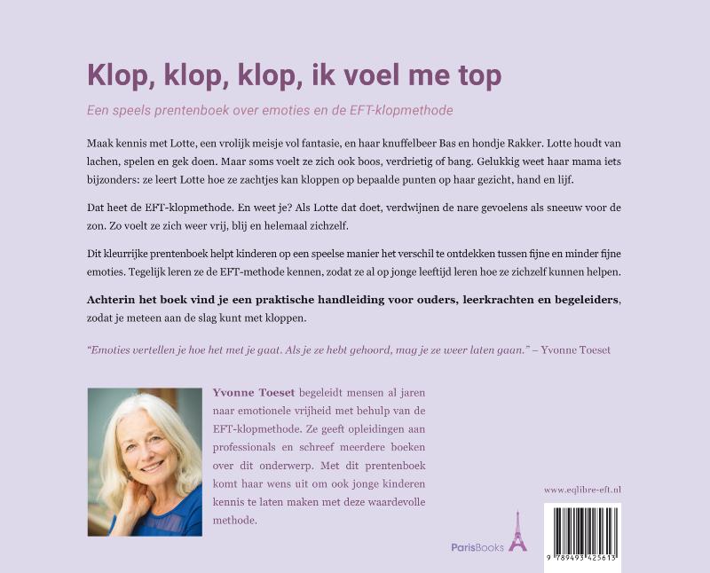 Achterkant van Klop, klop, klop, ik voel me top