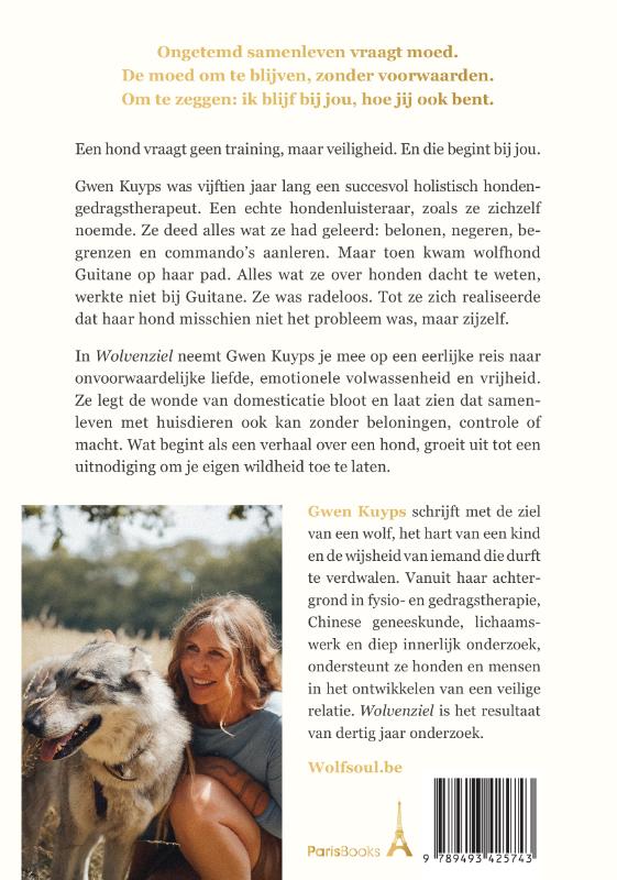 Achterkant van Wolvenziel