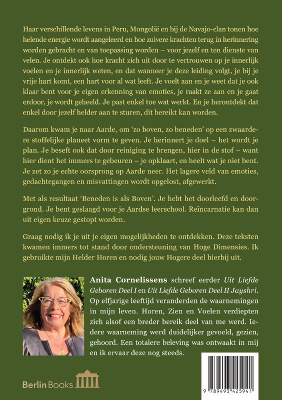Achterkant van Uit liefde geboren