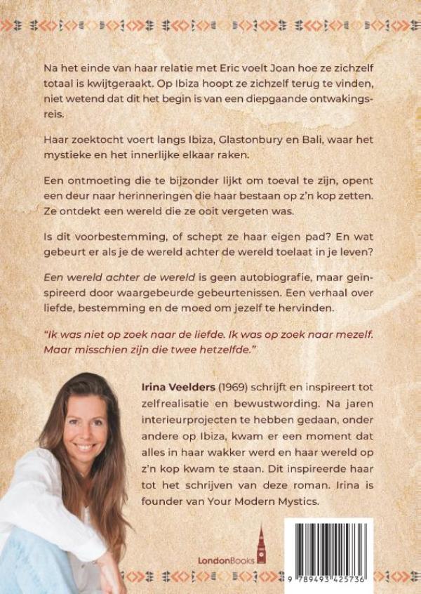 Achterkant van Een wereld achter de wereld