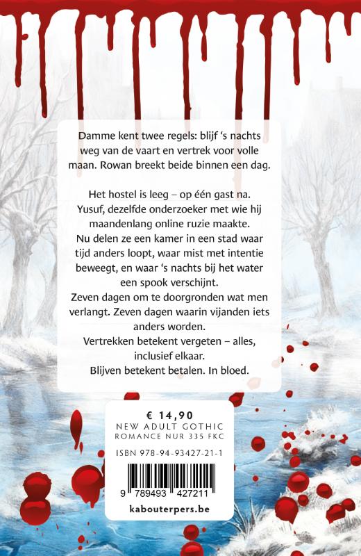 Achterkant van ghost me if I ghost you