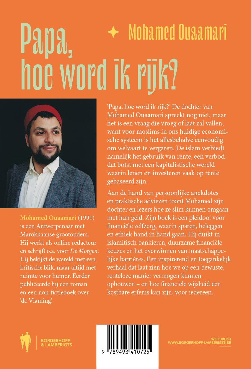 Achterkant van Papa, hoe word ik rijk?