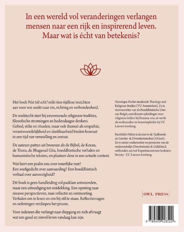 Achterkant van Wat telt echt?
