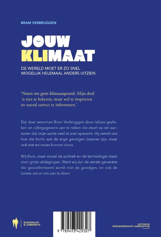 Achterkant van Jouw klimaat