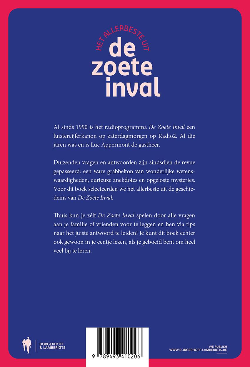 Achterkant van Het allerbeste uit De Zoete Inval