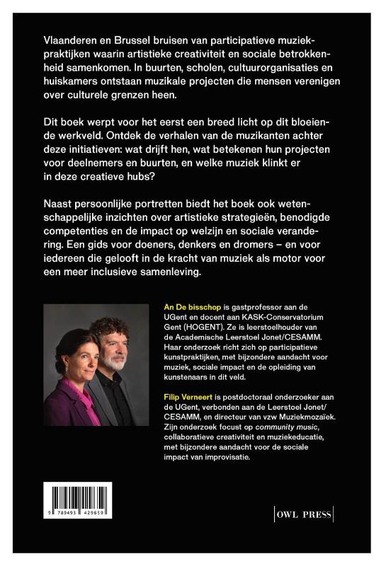 Achterkant van De klank van verbinding