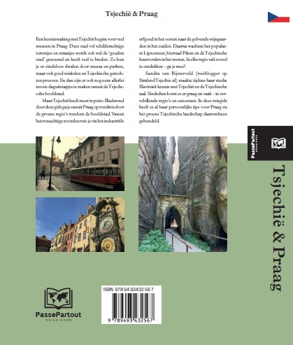 Achterkant van Tsjechië en Praag