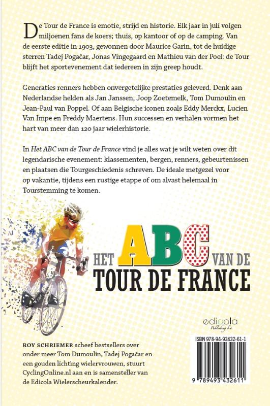 Achterkant van ABC van de Tour de France