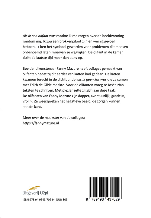 Achterkant van als ik een olifant was