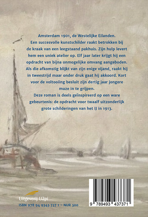 Achterkant van De schilder van het IJ