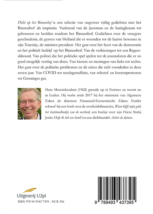 Achterkant van Dicht op het Binnenhof