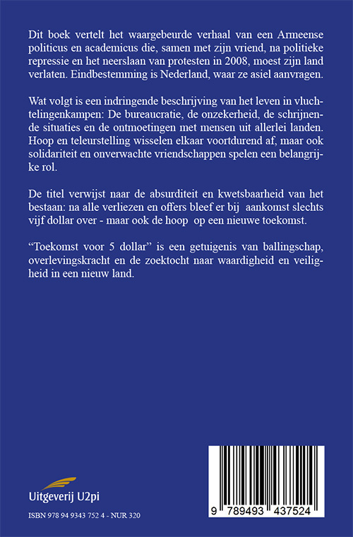 Achterkant van Toekomst voor 5 dollar