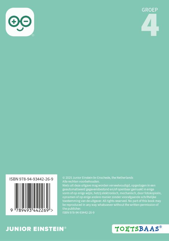 Achterkant van Antwoordenboek 2