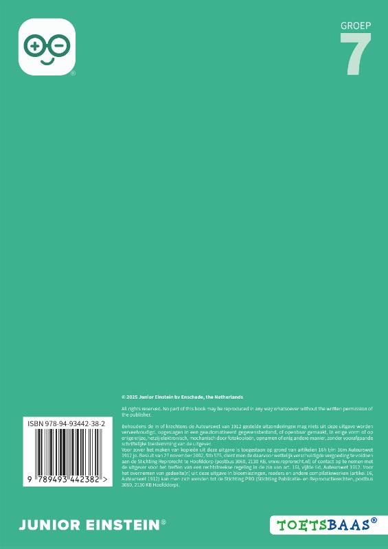 Achterkant van Werkboek 2