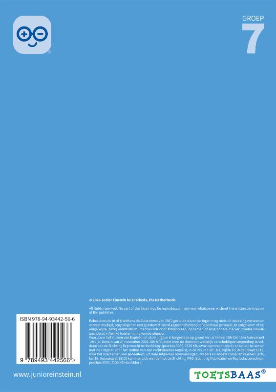 Achterkant van Werkboek 2