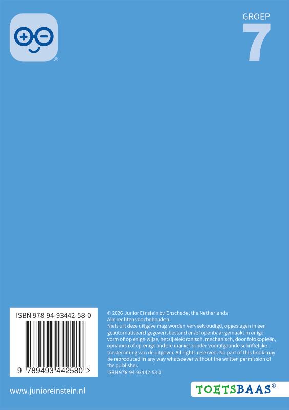 Achterkant van Antwoordenboek
