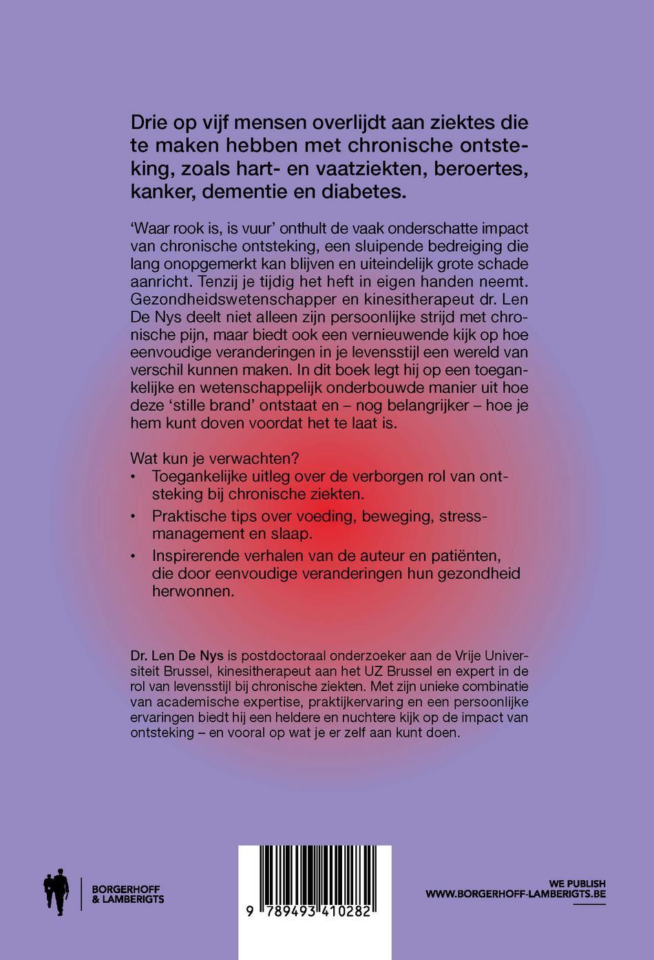 Achterkant van Waar rook is, is vuur