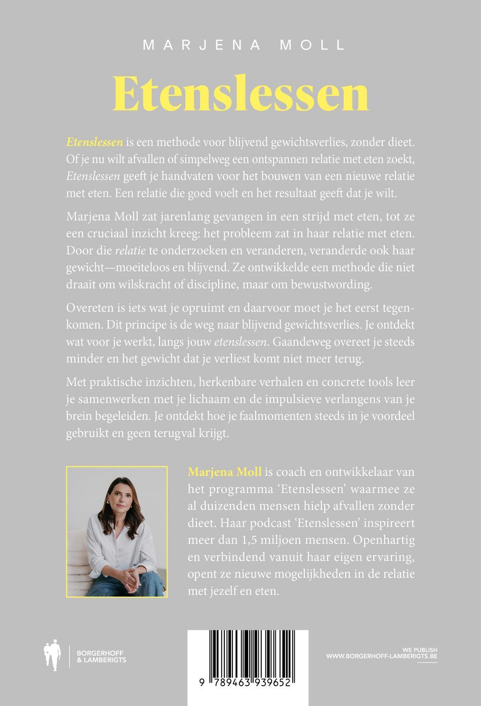 Achterkant van Etenslessen