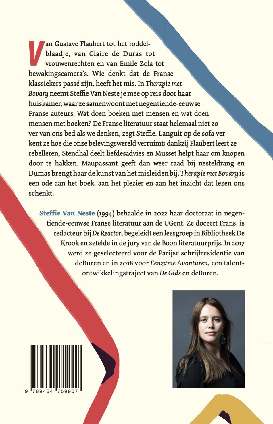 Achterkant van Therapie met Bovary