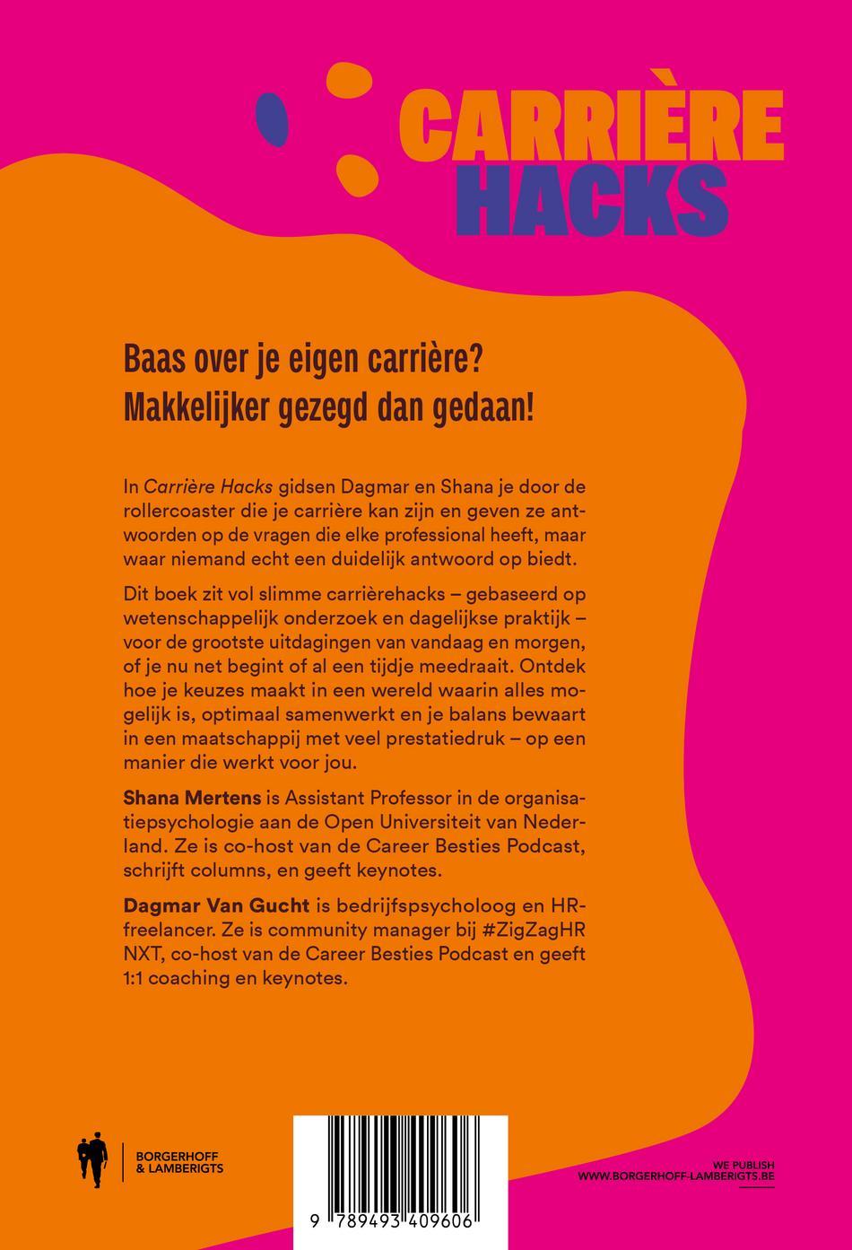 Achterkant van Carrrière Hacks