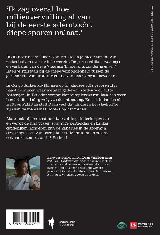 Achterkant van Dagboek van een kinderarts zonder grenzen