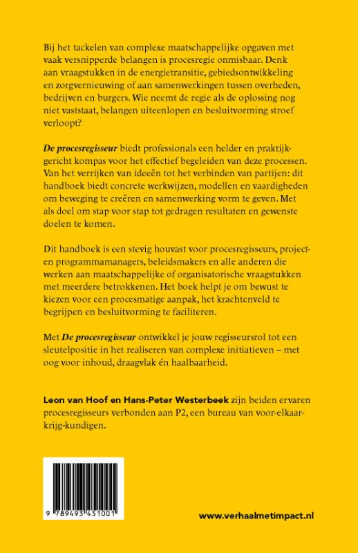 Achterkant van De procesregisseur