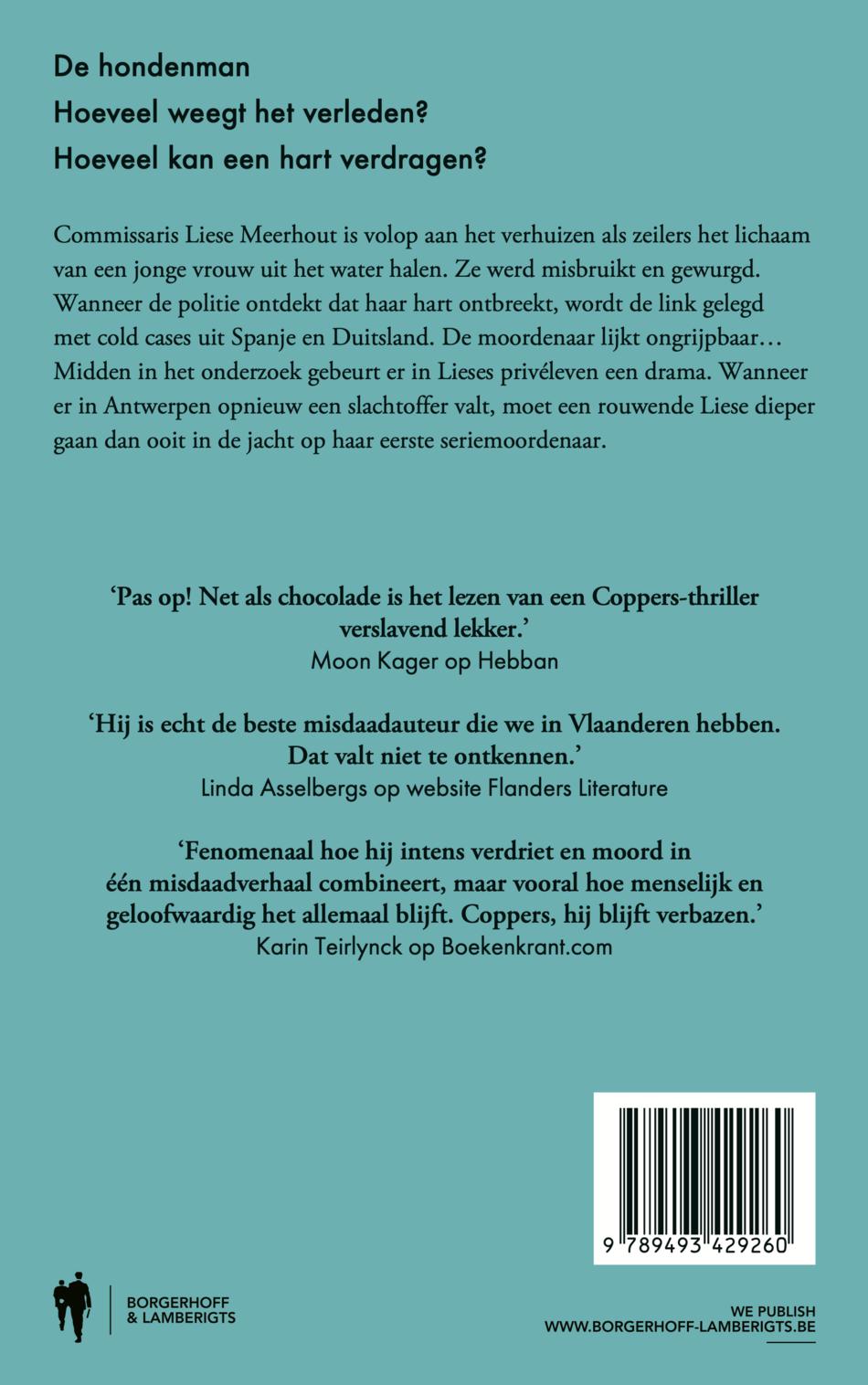 Achterkant van De hondenman