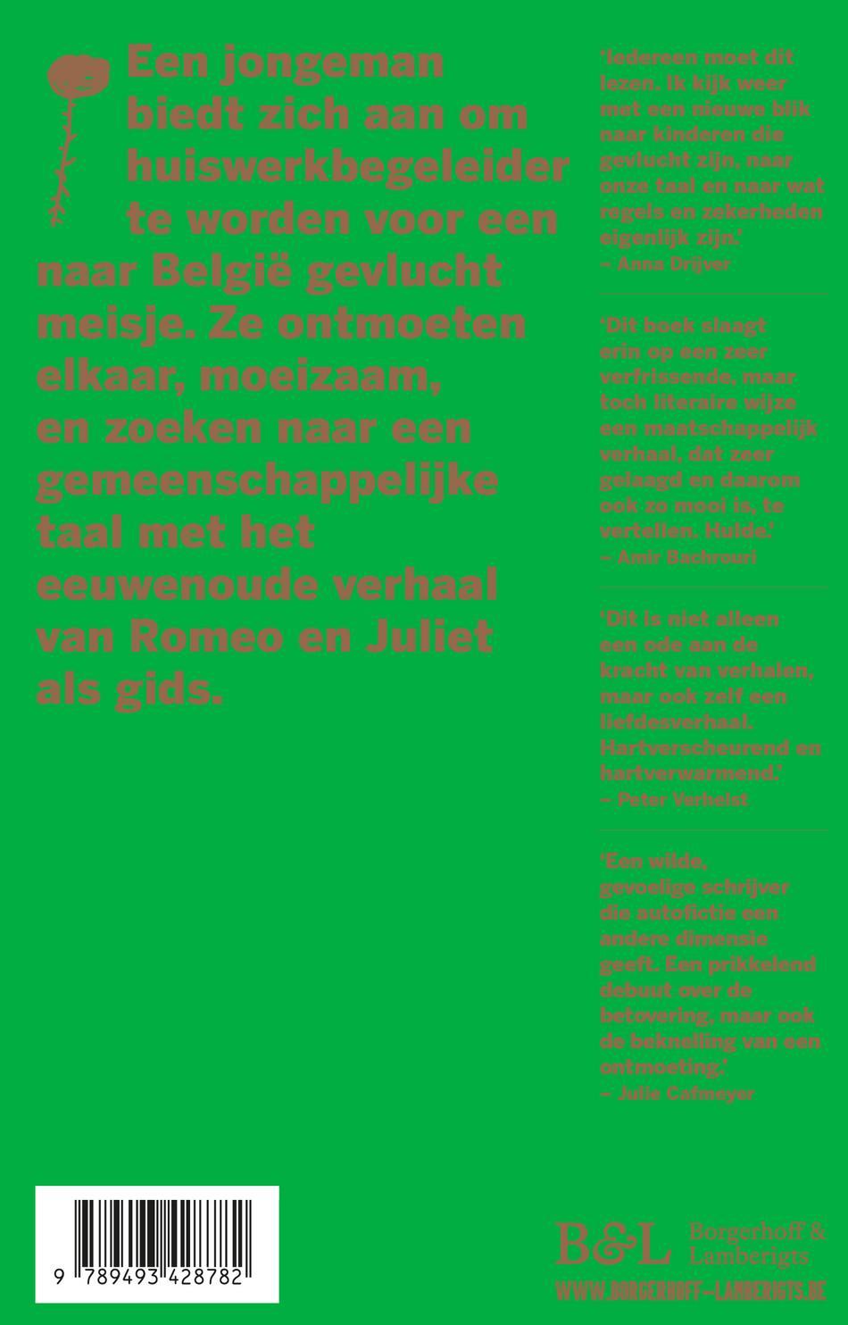 Achterkant van Romeo & Juliet lezen