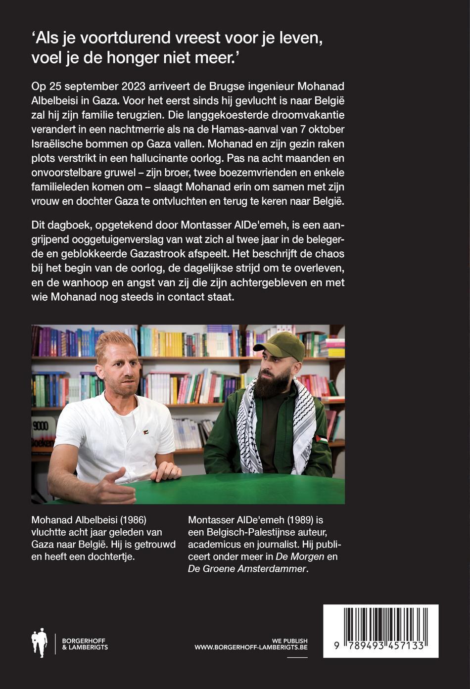 Achterkant van Ik zag de hel