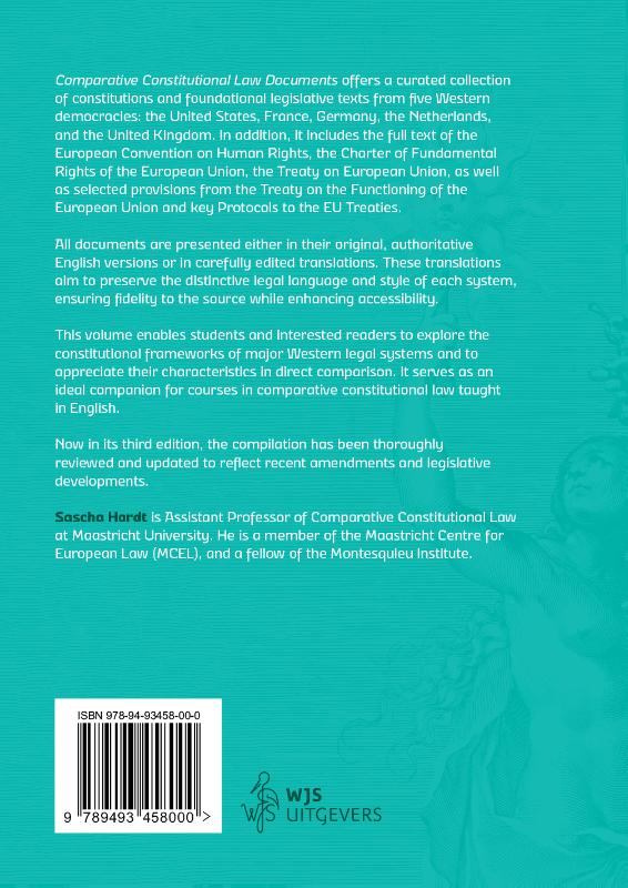 Achterkant van Comparative Constitutional Law Documents