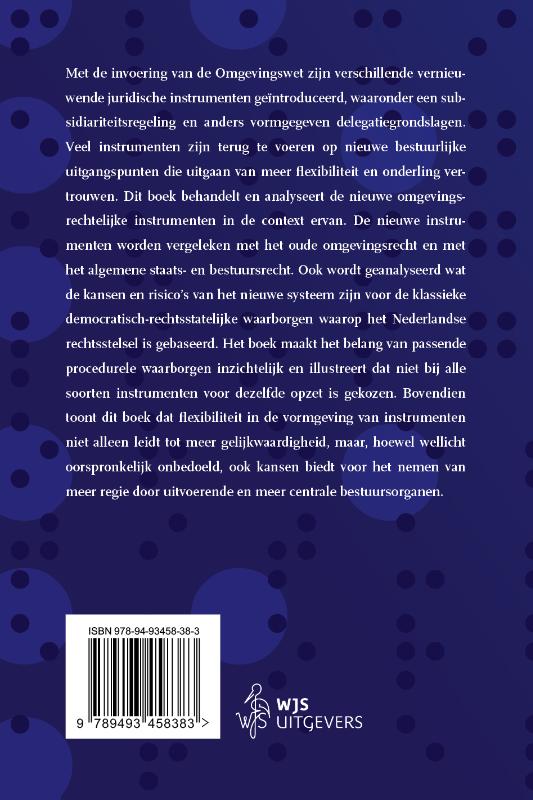 Achterkant van Flexibiliteit in de Omgevingswet als opgave voor het constitutioneel organisatierecht