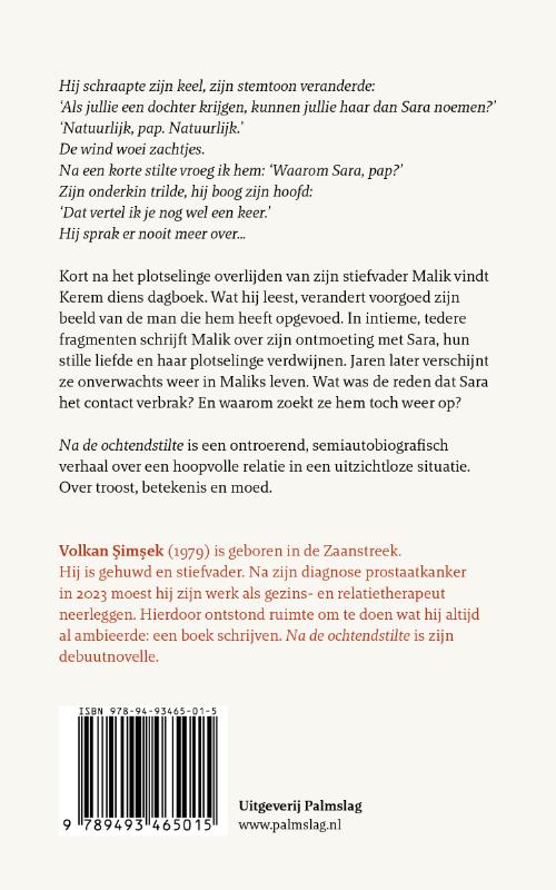 Achterkant van Na de ochtendstilte