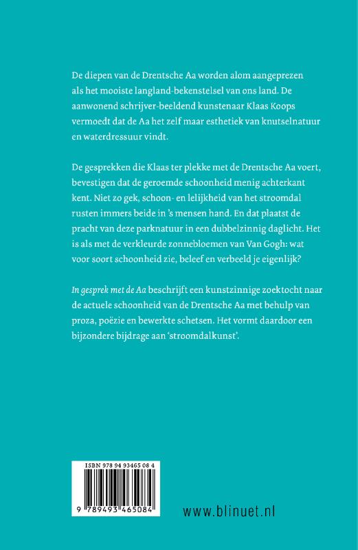 Achterkant van In gesprek met de Aa