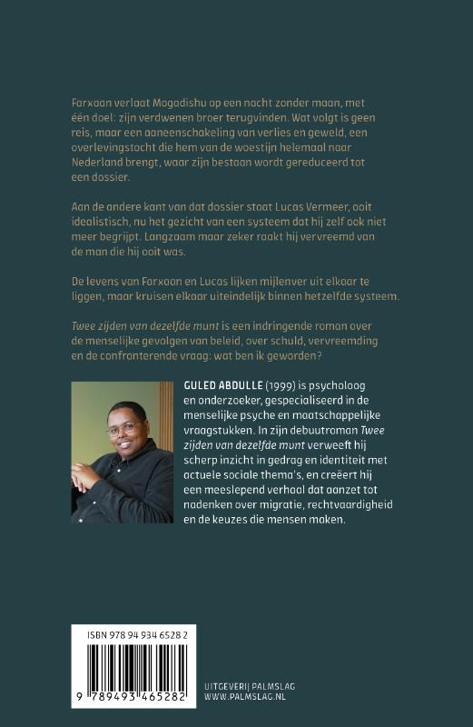 Achterkant van Twee zijden van dezelfde munt