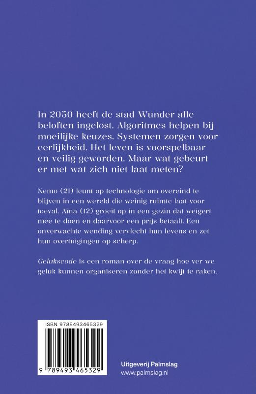Achterkant van Gelukscode