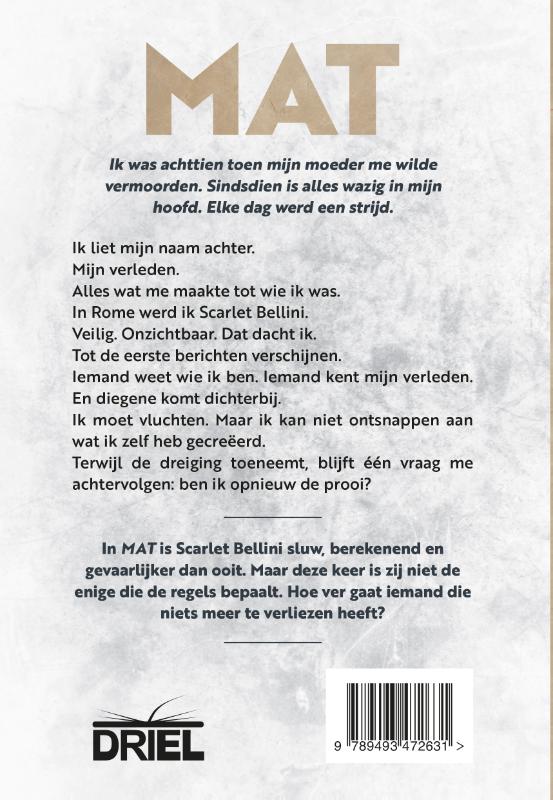 Achterkant van Mat