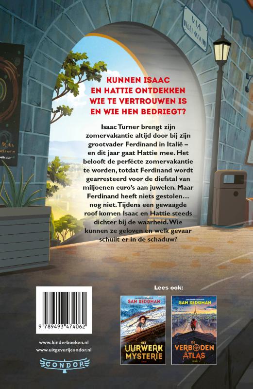 Achterkant van De schaduwroof